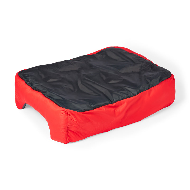 Pet Sleeping Bag (Lg/Red) with Zippered Cover for Travel, Camping, Backpacking, Hiking | Good for Small and Large Pets | Use as Pet Beds, Pet Mats or Pet Blanket